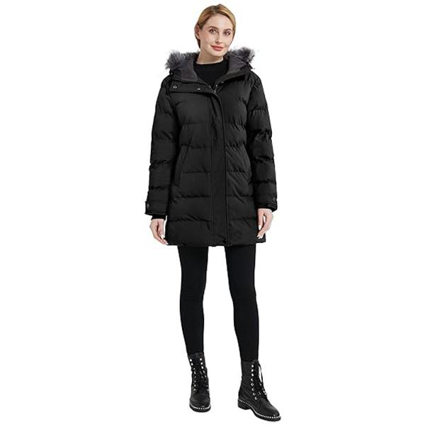 2025 NEW Women's Long Quilted Winter Coat Thicken Puffer Jacket with Hood giftideas christmasgift